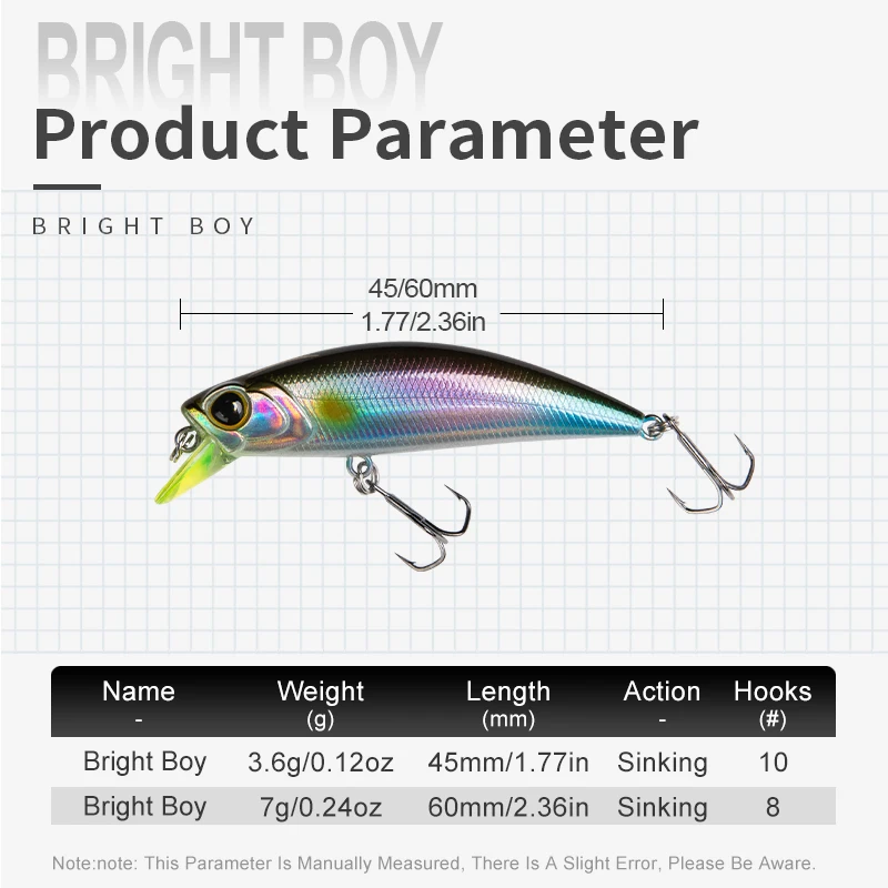 Kingdom Crankbait pececillo hundidor 45-60 mm para trucha y lubina - imagen 5