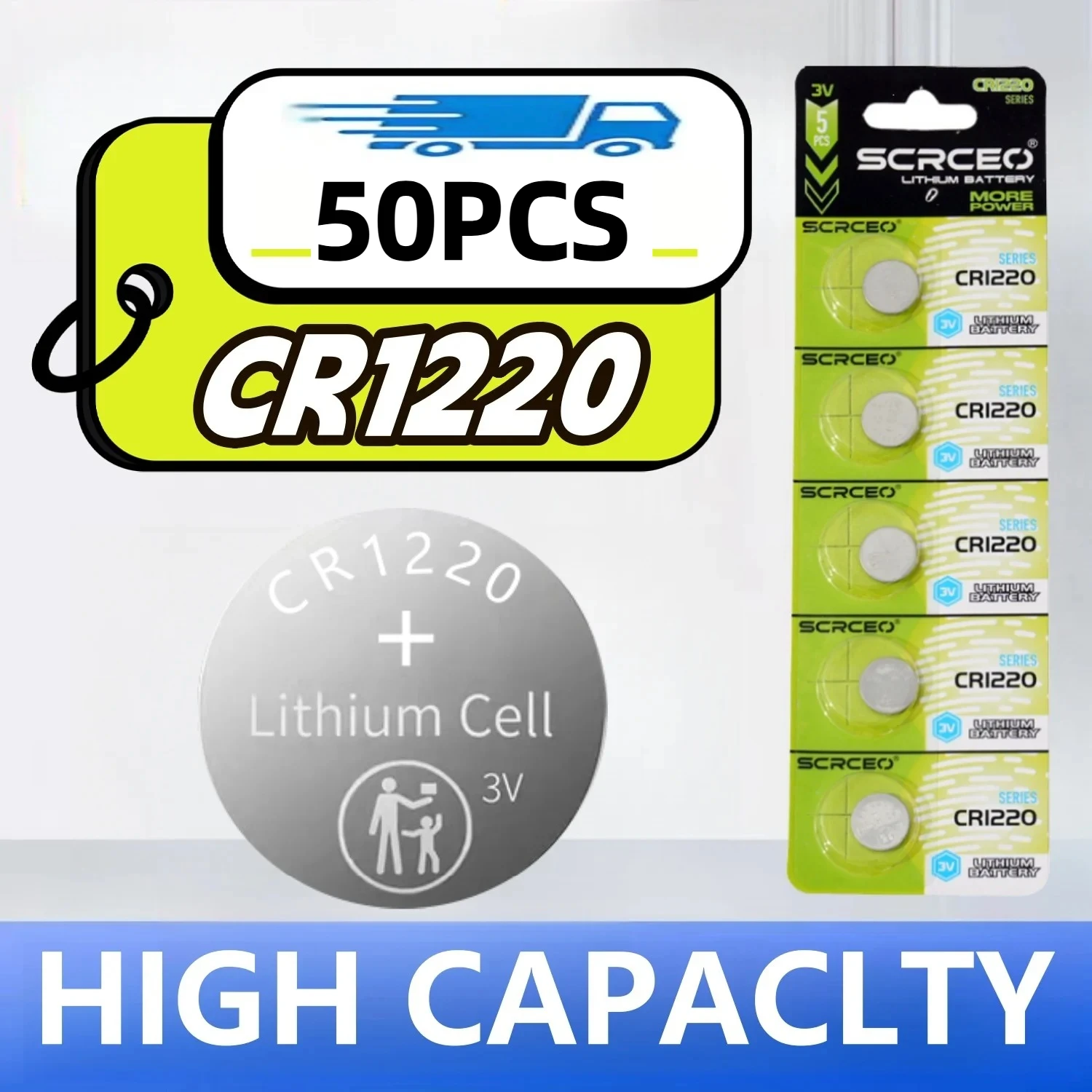 CR1220 empaquetada