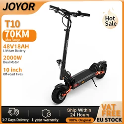 JOYOR T10 Patinete Eléctrico 2000W todoterreno con Motor Dual
