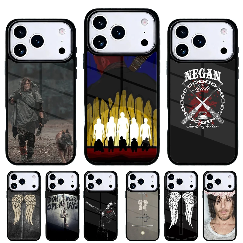 Funda The Walking Dead para iPhone – Carcasa estampada 17 16 15 14 13