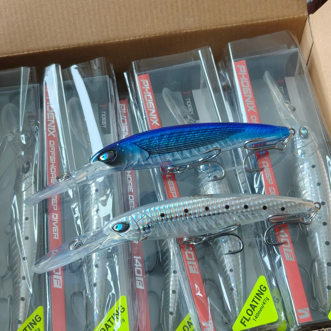 Señuelo Minnow flotante para lubina NOEBY – cebo artificial - imagen 5