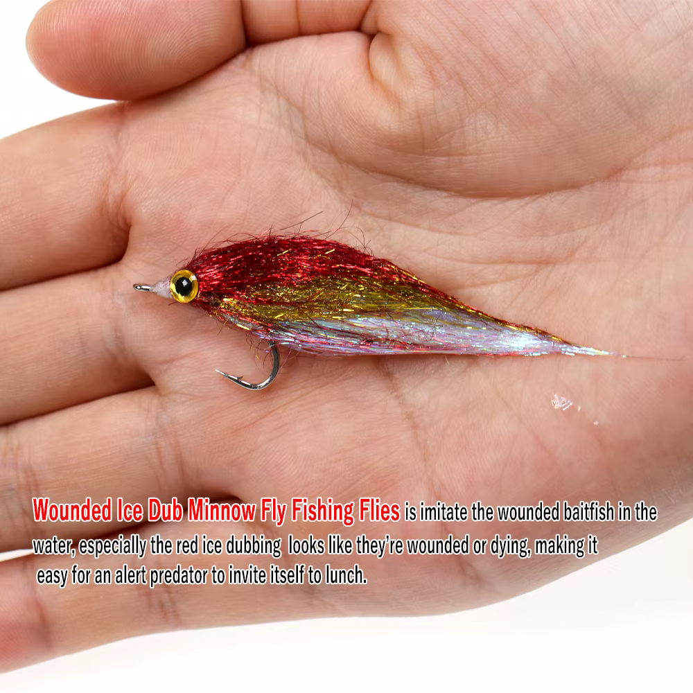 Señuelo Imitador Wifreo Lubina Herida – Trucha y Steelhead - imagen 4