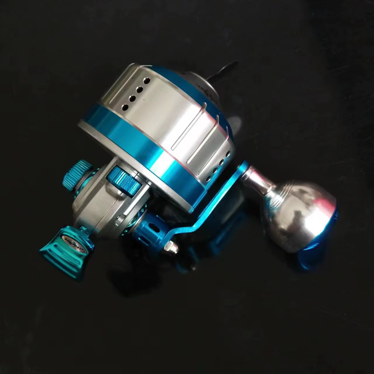 Carrete Spinning frontal con línea trenzada para pesca marítima - imagen 3