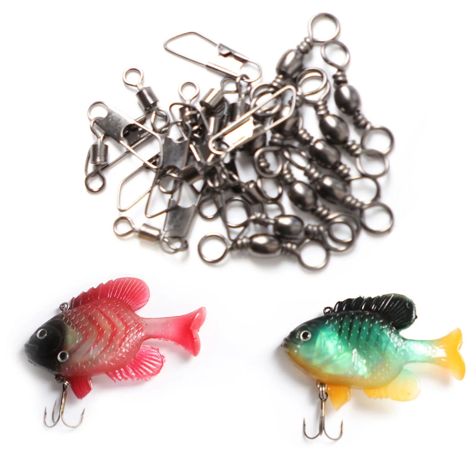 Señuelos blandos FREE FISHER con cabezas plomadas y pulpo - imagen 2