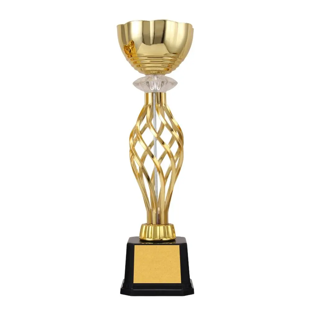 Copa trofeo con lazo tricolor