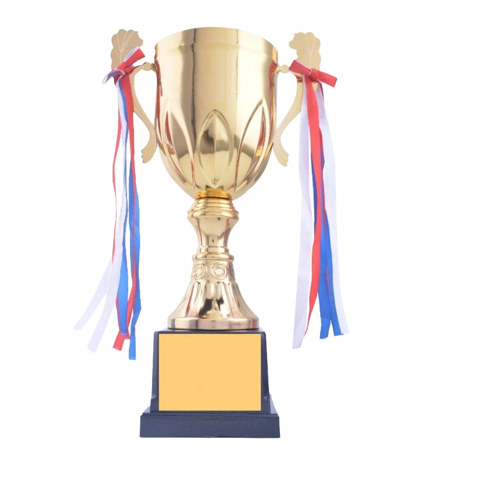 Trofeo fútbol metálico Oro Plata Bronce para premios deportivos