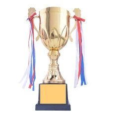 Trofeo fútbol metálico Oro Plata Bronce para premios deportivos