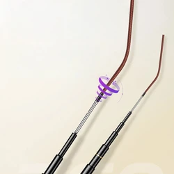 Caña ultraligera portátil mini de mano para pesca en agua dulce