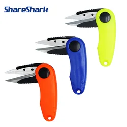 Tijeras plegables de pesca ShareShark acero inoxidable – corte camarón