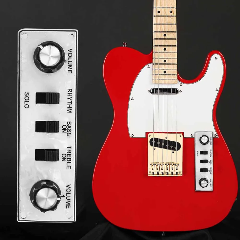 Placa montada en guitarra