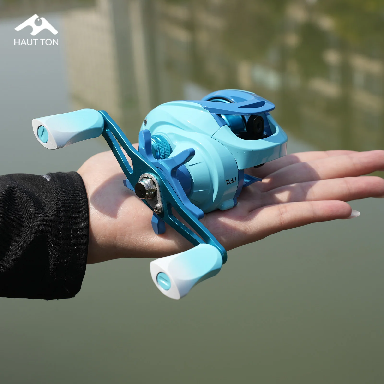 Carrete Baitcasting DB Blue – Ligero y suave para agua dulce y salada - imagen 2
