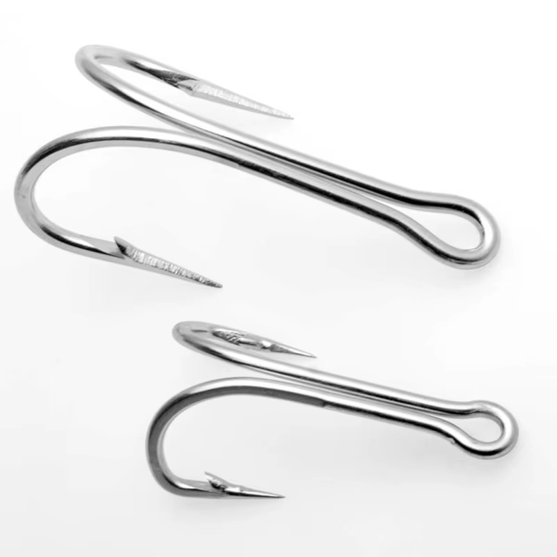 Anzuelo Doble Jig Head para Rana – Acero alto carbono con púas - imagen 2