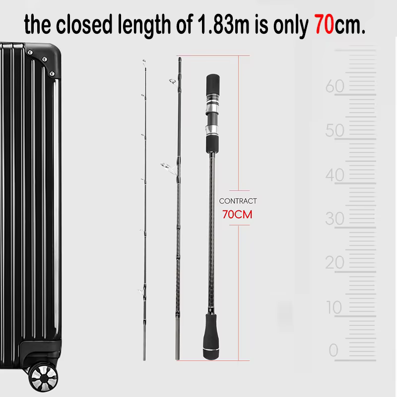 Caña AI-SHOYU Slow Jigging MH Power Carbono – Spinning para barca