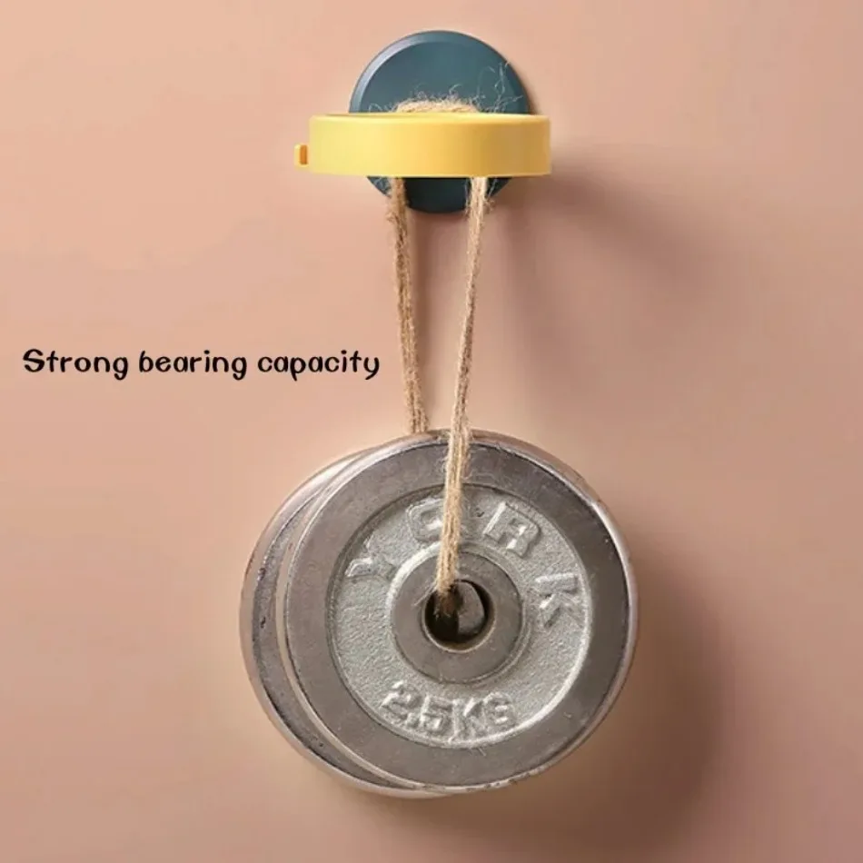 Estante de pared adhesivo para secador de pelo y accesorios de baño - imagen 2