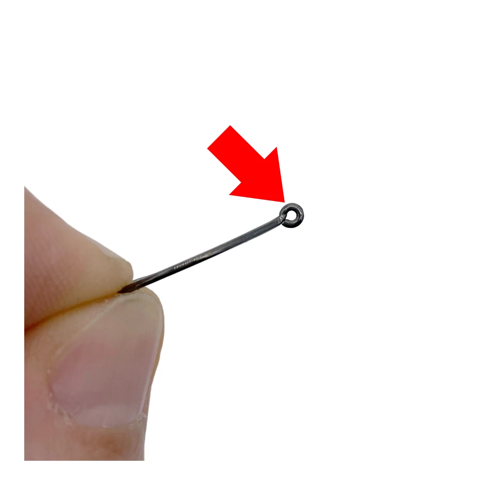 Anzuelo Luya para Lubina con Argolla – Terminal para agua salada - imagen 3