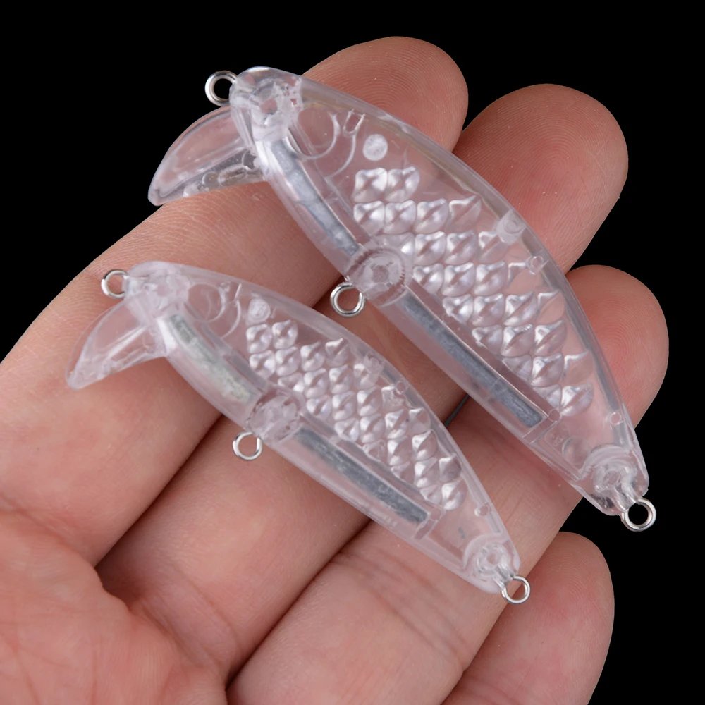 ChansHuang Señuelos de pesca sin pintar labio curvo 6,4g/11,6g - imagen 4