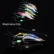 Señuelo luminoso de camarón con gancho – cebo suave de silicona - imagen 4