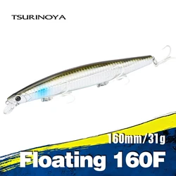 Tsurinoya Stinger 160F – Minnow Flotante Slim 163mm 31g anzuelos afilados