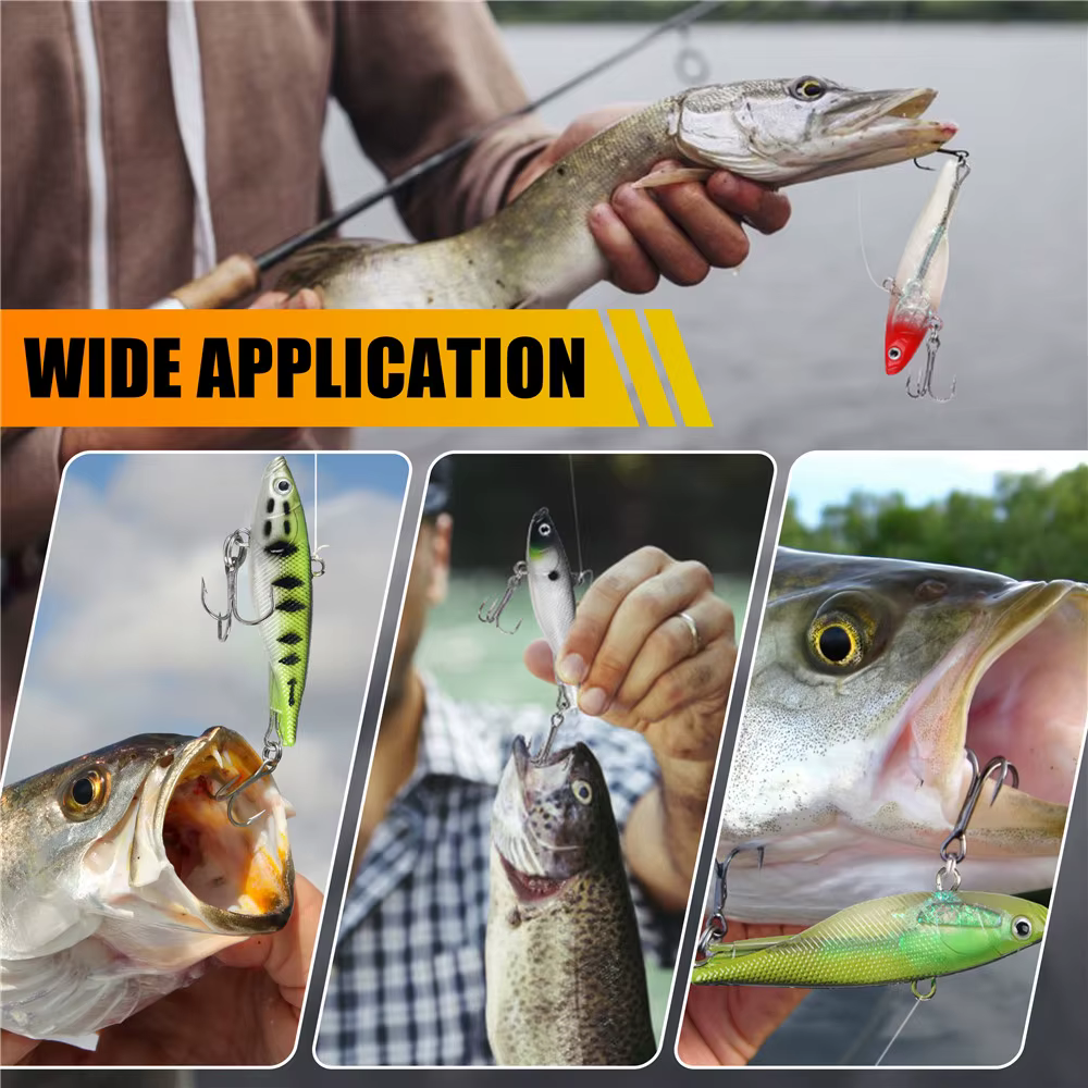 Vinilos pre-armados trucha y lubina – Tipo gusano para jigging - imagen 5