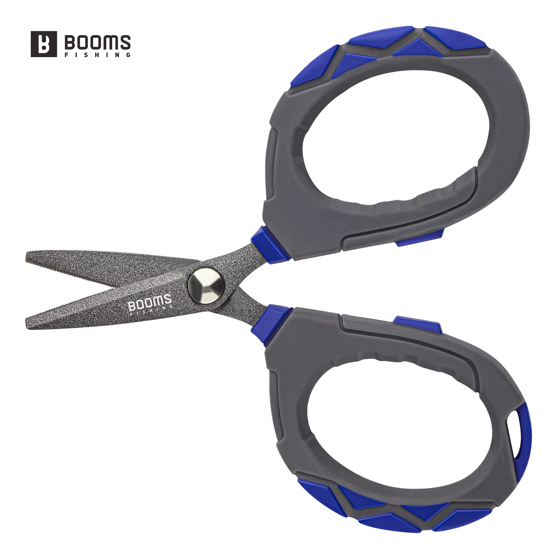 Booms Fishing XW01 Tijeras cortador línea acero inoxidable microdentadas