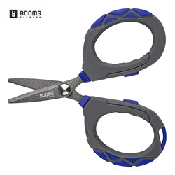 Booms Fishing XW01 Tijeras cortador línea acero inoxidable microdentadas