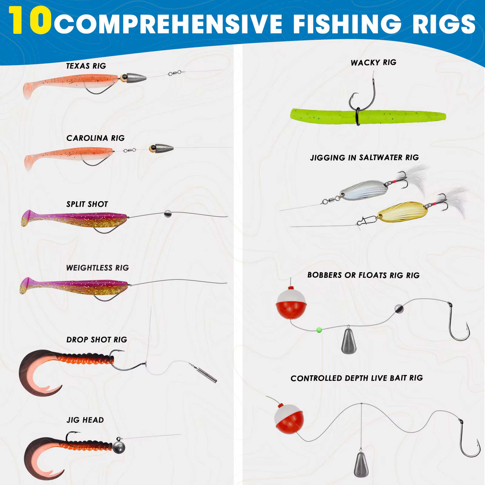 Kit de Señuelos de Pesca para Trucha, Pike y Bass - imagen 2