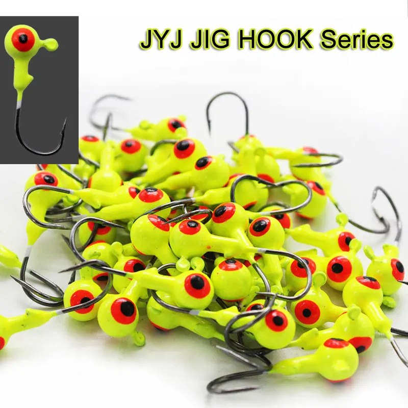 JYJ Jig Head para vinilo – Ojos grandes colores - imagen 2