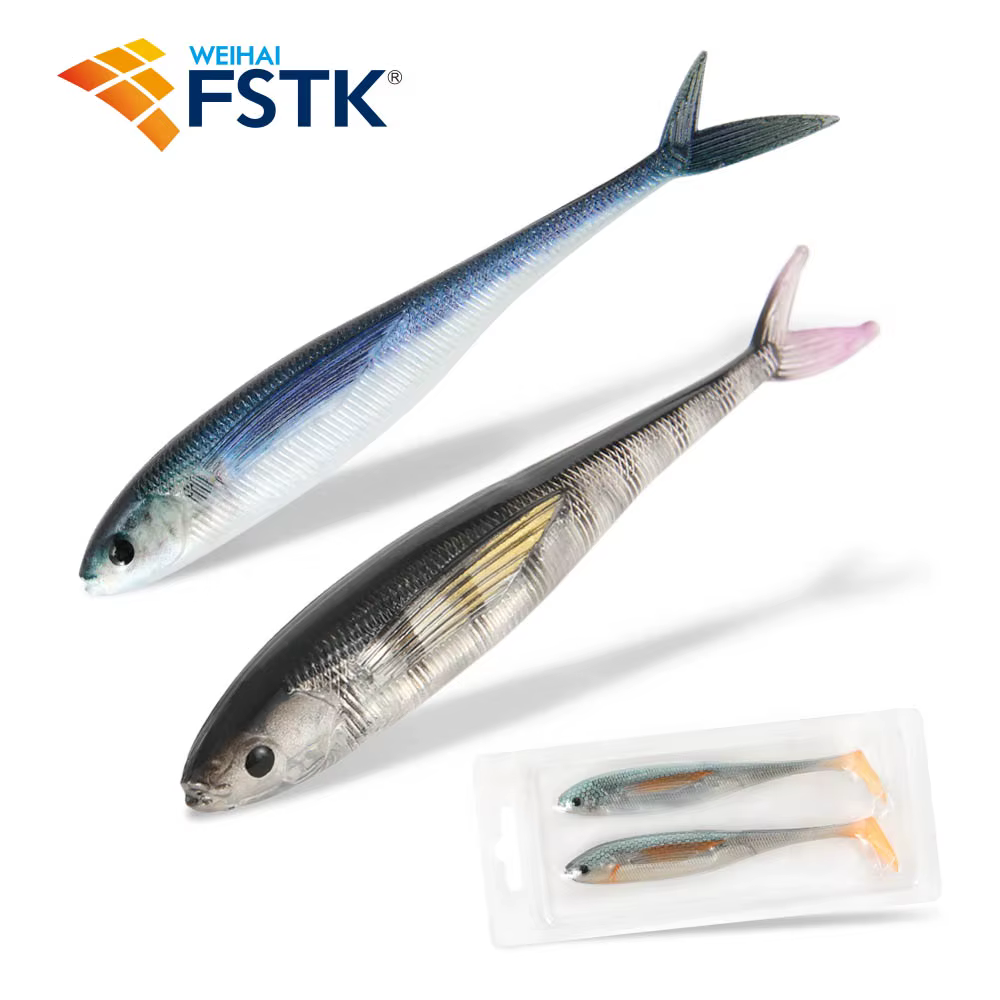 Swimbait Shad FSTK cola de paleta – Trucha y lubina - imagen 2