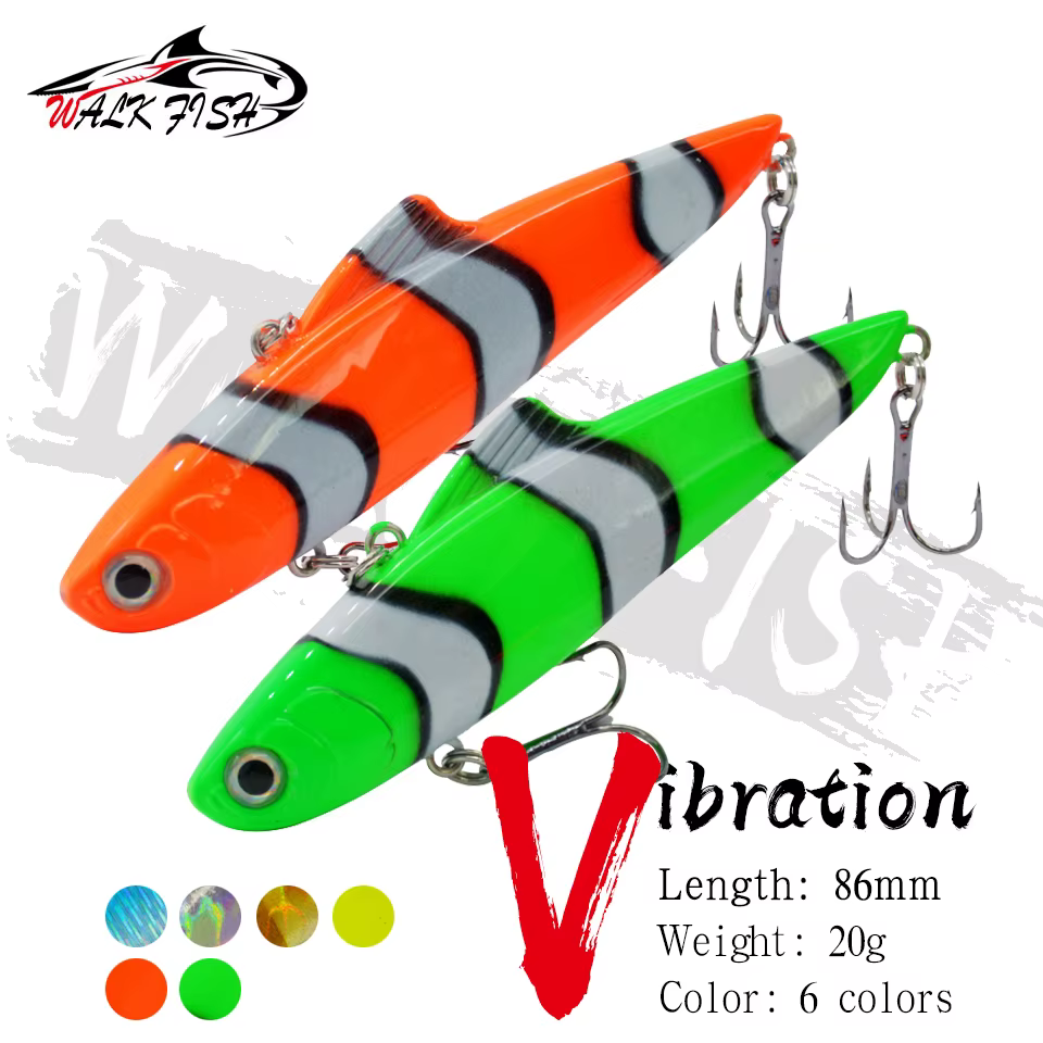 Señuelo hundidor Walk Fish VIB 86mm para Lucio
