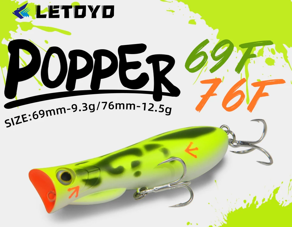 Popper flotante en superficie
