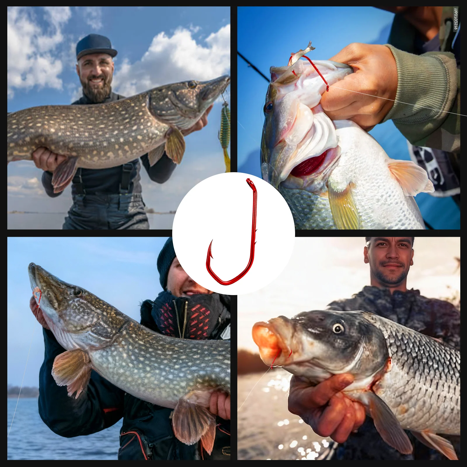 Versatilidad en montajes de pesca