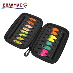 BRAVMACK señuelo metálico horsemouth antioxidante para peces pequeños