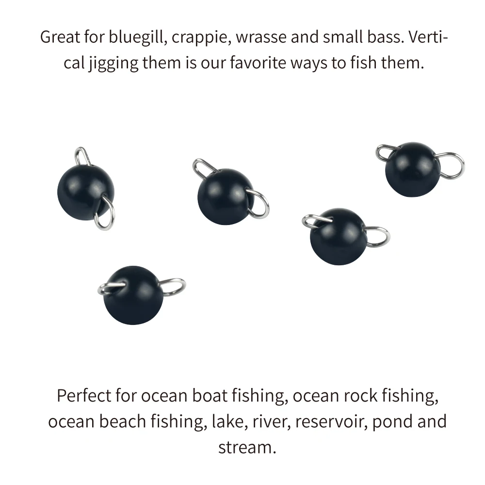 MUUNN Cheburashka de tungsteno para pesca con mosca, más sensible