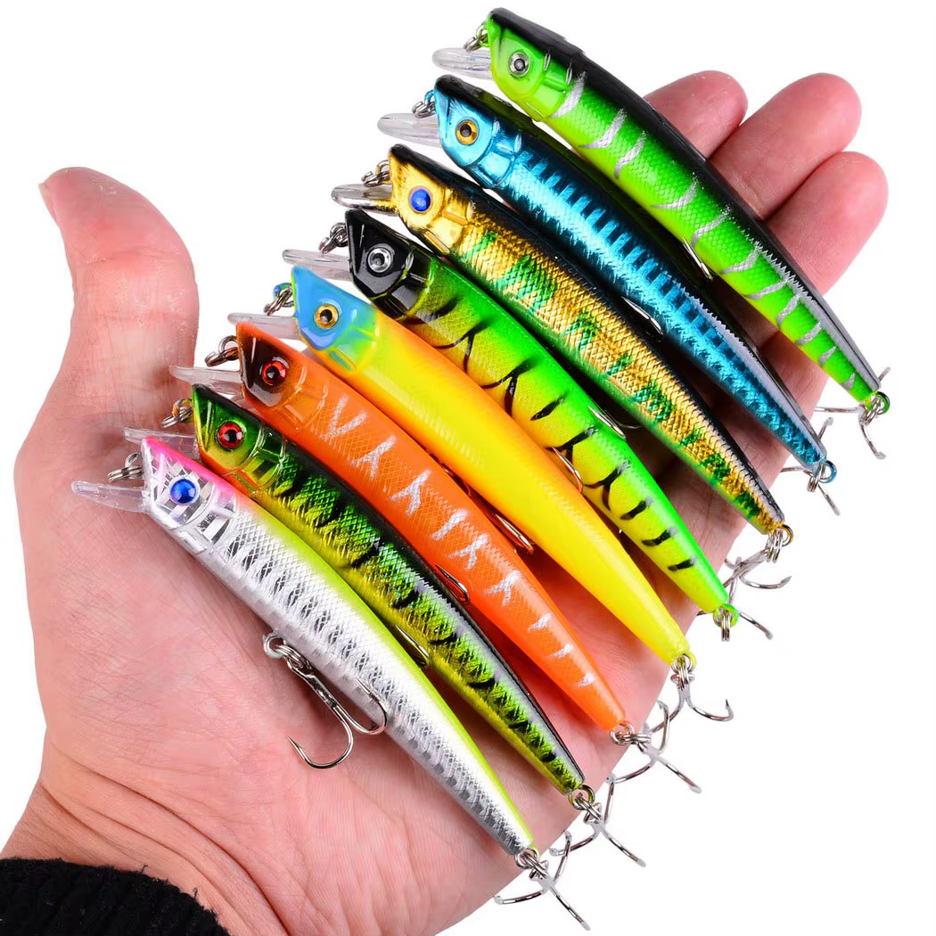 Wobbler Minnow 9cm 7,5g lubina lucio - imagen 4