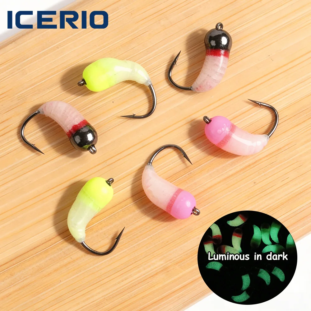 Juego de señuelos ICERIO para pesca en hielo