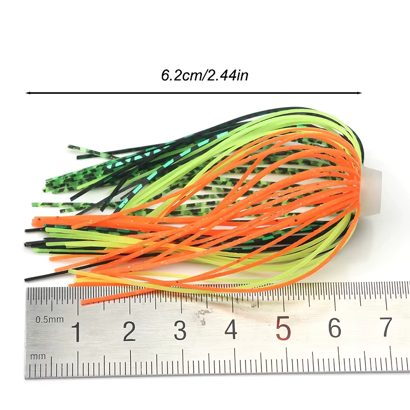 Faldas de Silicona para Jigs, Spinnerbaits y Buzzbaits DIY - imagen 4