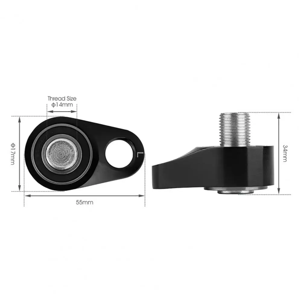 Adaptadores de pedal de bicicleta de metal