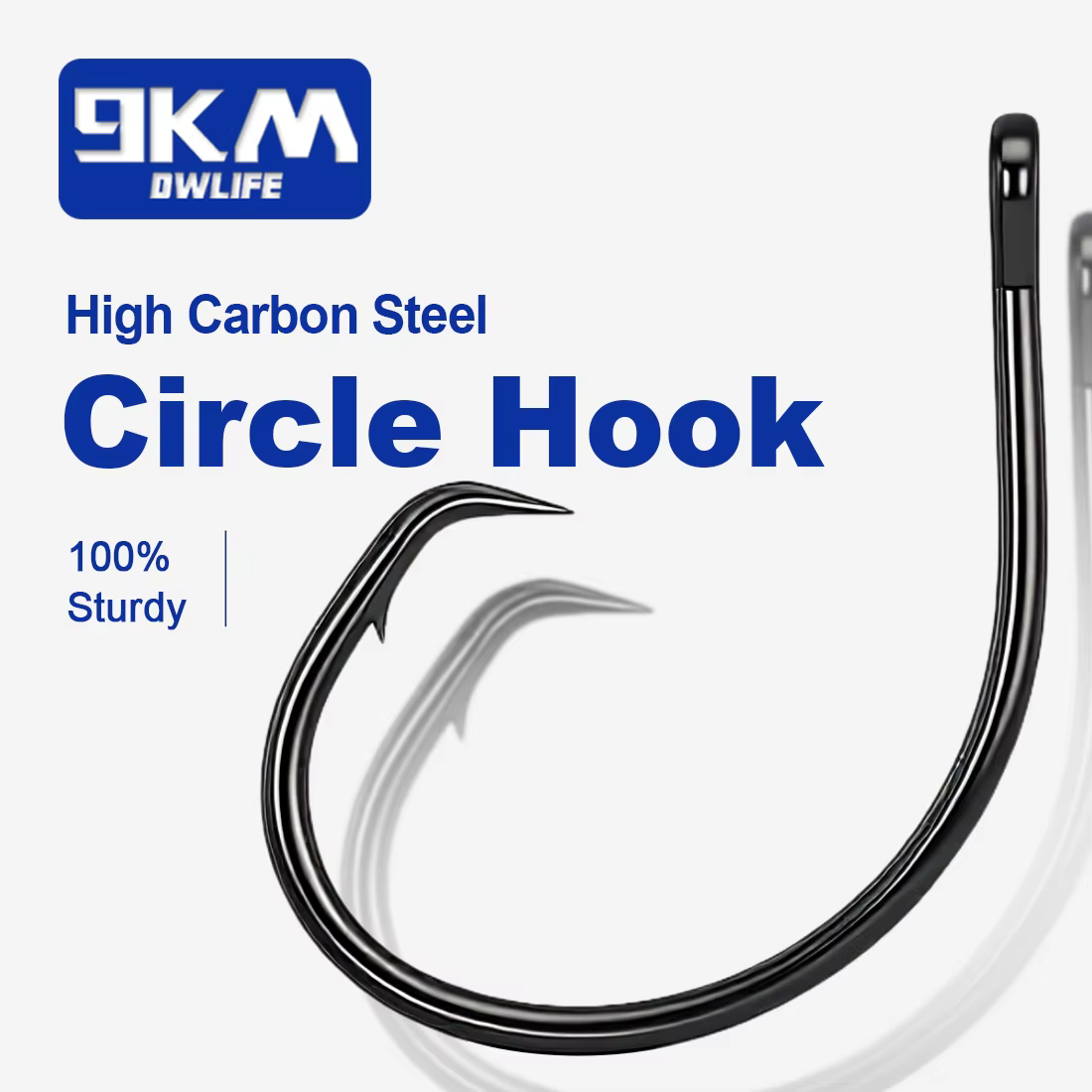 Anzuelos Circle Hook inoxidables – Agua salada y cebo vivo - imagen 3