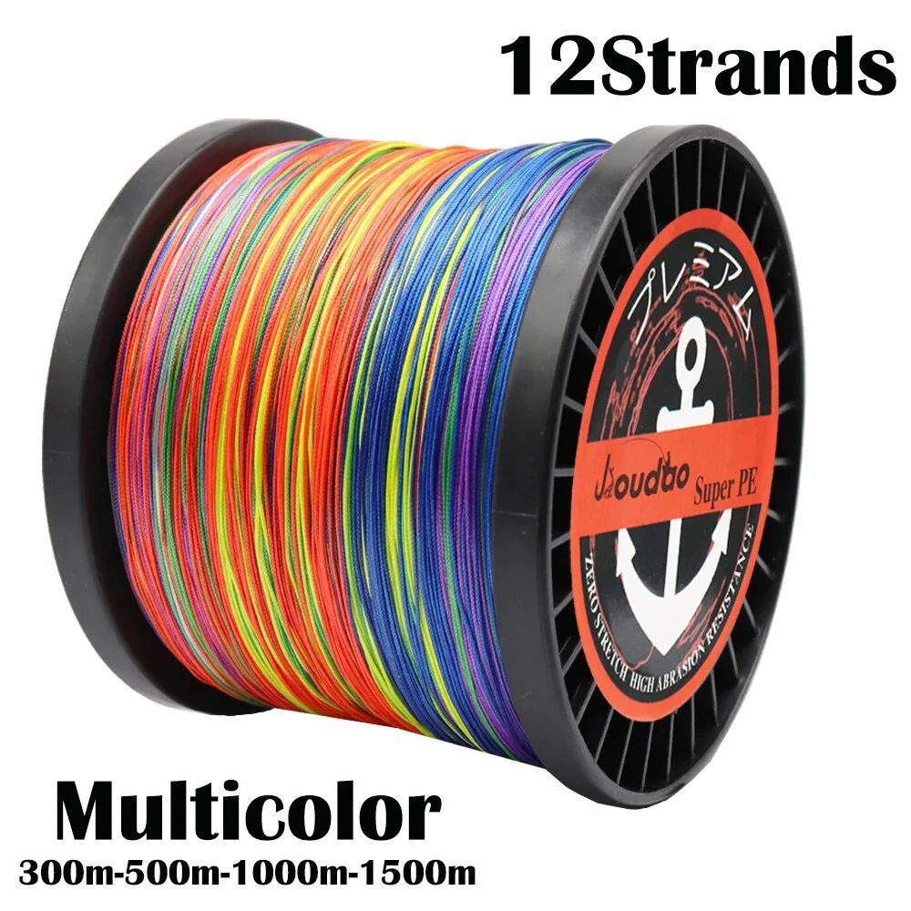 Línea de PE trenzada súper resistente multicolor para agua salada - imagen 4
