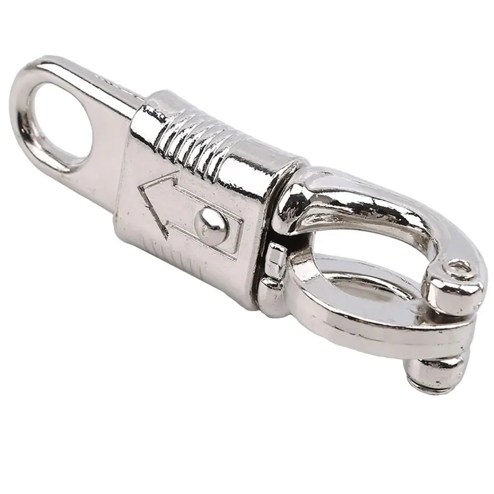 Mosquetón Pesca Liberación Rápida – Clip Pánico Zinc 10cm
