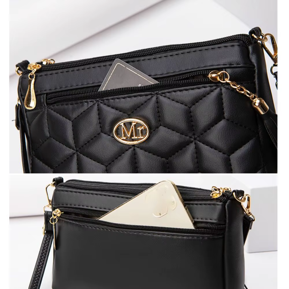 Bolso Bandolera de Cuero para Mujer – Gran Capacidad y Ligero - imagen 2