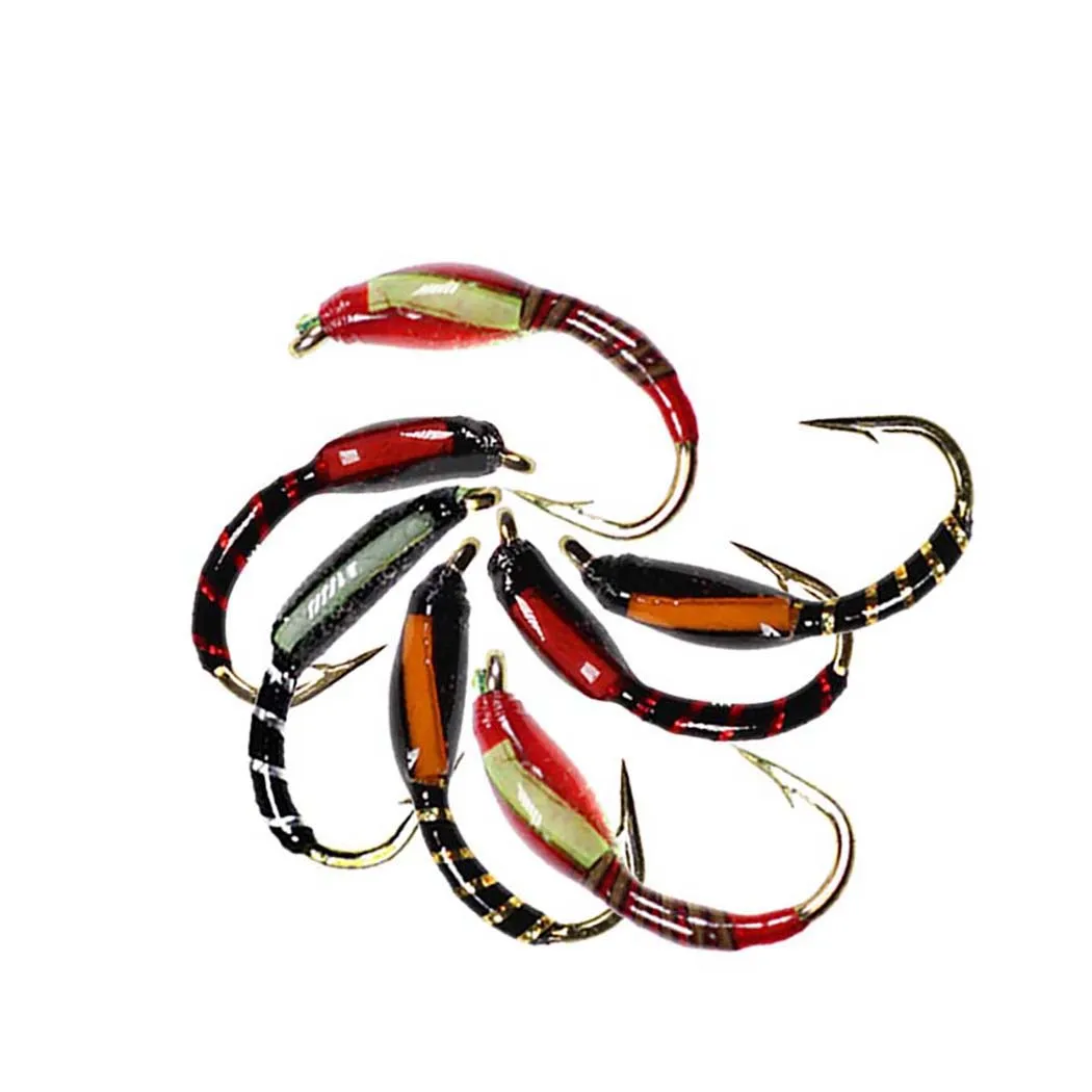 Moscas ninfa epoxi Hegene Midge para trucha - imagen 3