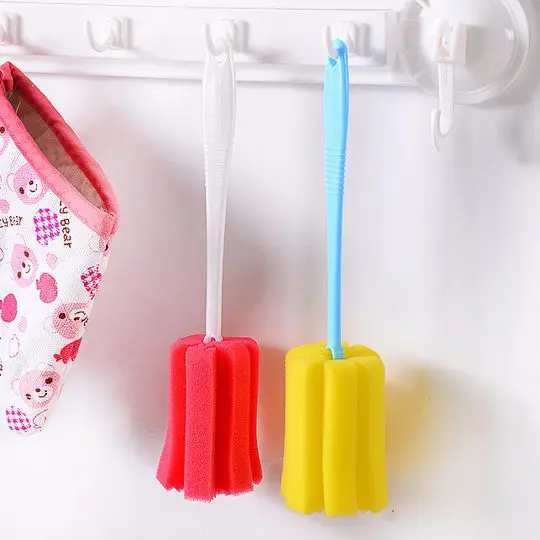 Cepillo limpiador esponja para copas de vino y botellas - 2 unidades - imagen 3