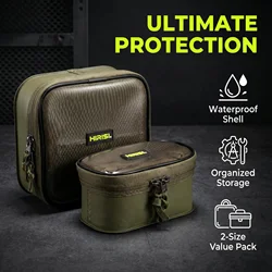 Bolsa EVA HIRISI impermeable para aparejos de carpa, estuche