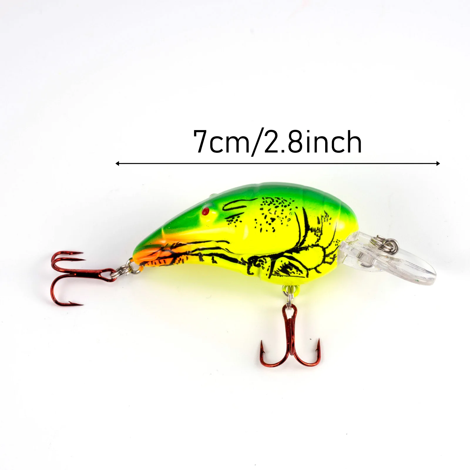 Crankbait Crawdad 12g Señuelo Lubina Jerkbait ABS – Larga Distancia - imagen 4