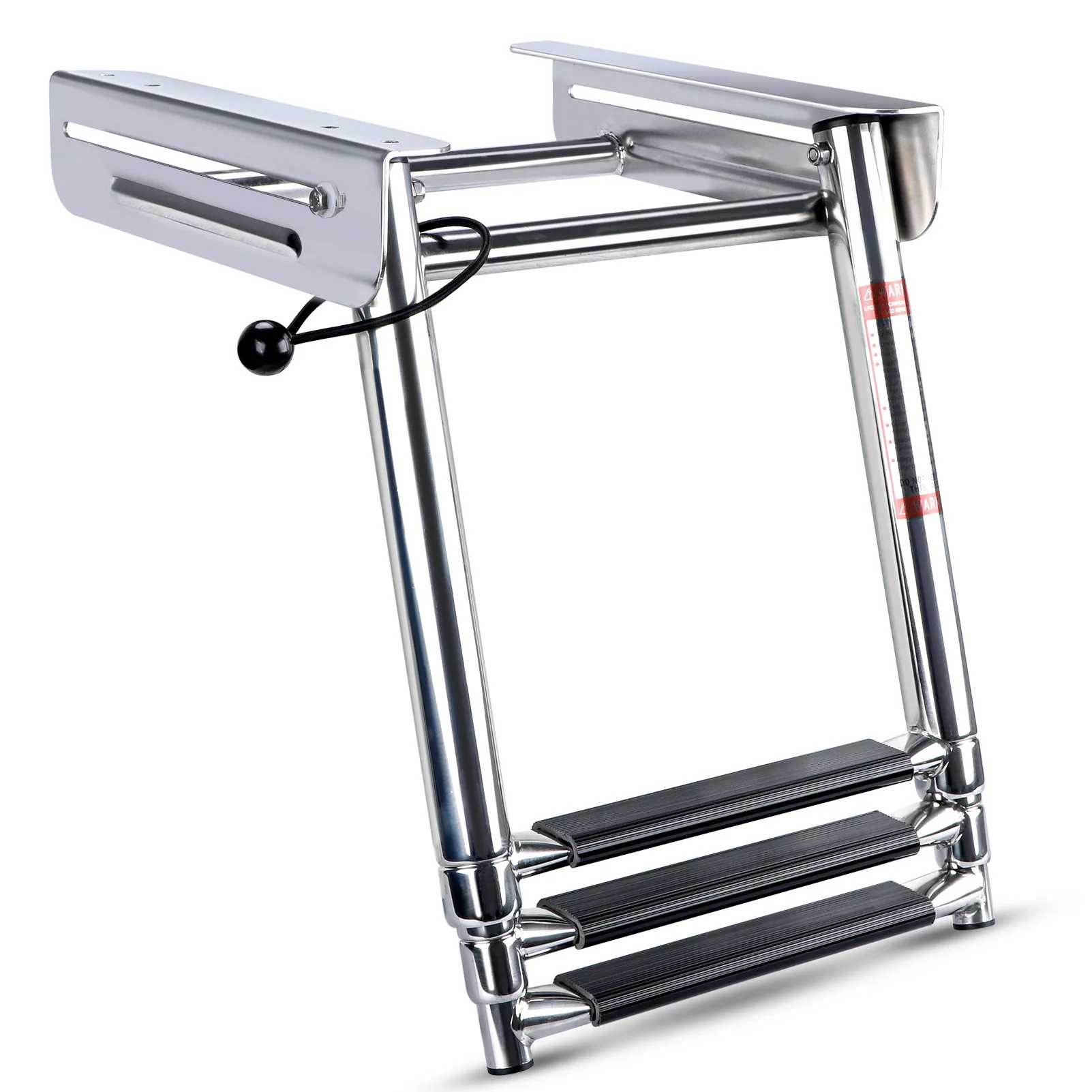 Escalera de barco telescópica acero inoxidable para pesca - imagen 4
