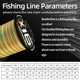 YGKX Línea de Pesca Trenzada PE súper resistente flotante - imagen 3