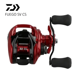 DAIWA Fuego SV CS – Carrete Baitcasting Low Profile 6.3:1 Freno 5kg