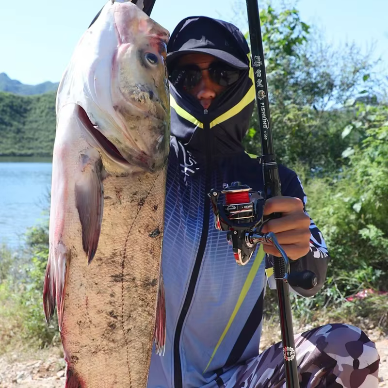 Caña de pesca telescópica ultraligera para roca alta resistencia