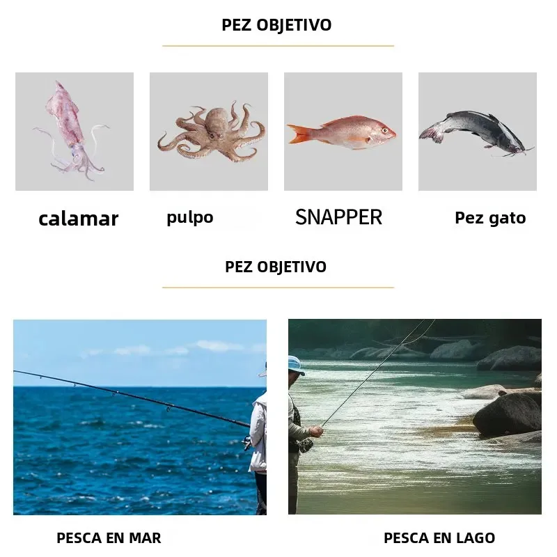 DEUKIO Carrete Ultraligero 195g – 7.5:1 para Pesca en Agua Salada - imagen 4